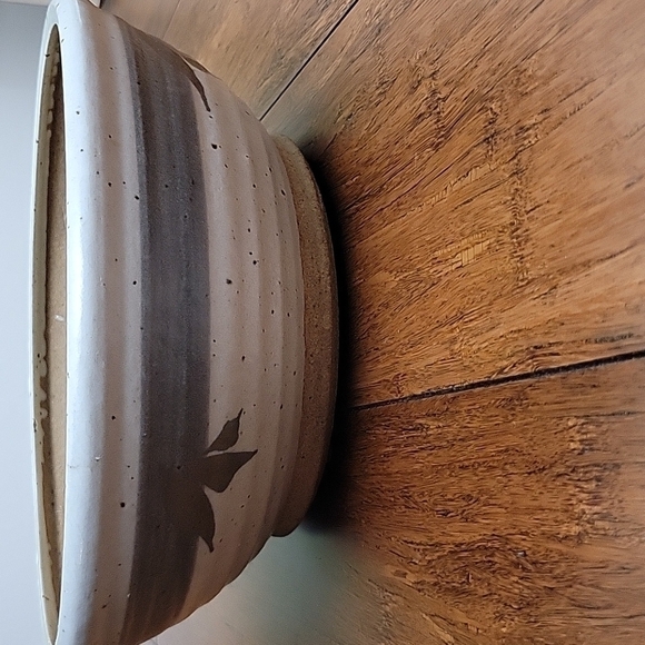 Bruning Pottery, Pacific Northwest, Hand-thrown Gorgeous Grayish Hues/Brown Bowl - Picture 8 of 9